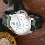 Newest Replica Panerai Luminor PAM 01499 Watch SS Camouflage Bracelet